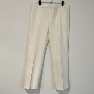 NWT Club Monaco ClassicTrousers 14L Winter White